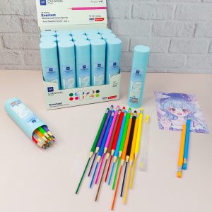 مداد رنگی 12 رنگ لوله ای اتودی creators